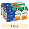 (2 pack) Tropicana Pure Premium 100% Orange Juice, No Pulp, with Calcium and Vitamin D 8 fl oz 6 Count, Liquid
