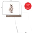 thumbnail image 2 of M6547OCB Zoo Yoga: 10 Assorted Blank All-Occasion Note Cards Featuring Fun and Flexible Zoo Animals Practicing Various Yoga Poses, w/White Envelopes. by, 2 of 7
