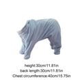 thumbnail image 3 of Dog Bathrobe Towel, Dog Drying Coat to Keep Dog Warm, Absorbent Microfiber Robe For Dogs and Cats, Quick-Drying Pet Drying Towel for After Bath Pool Beach (S), 3 of 7