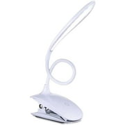 LINLIN Desk Lamp, USB Portable Eye-Care LED Desk lamp with 3 Light Modes Clip-on Table Lamp Bedside Reading Lamps for Office/Study/Bedroom