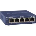 thumbnail image 1 of Conmutador Gigabit Ethernet no administrado de 5 puertos (GS105NA): para montaje en escritorio o pared, con protección limitada de por vida, 1 of 5