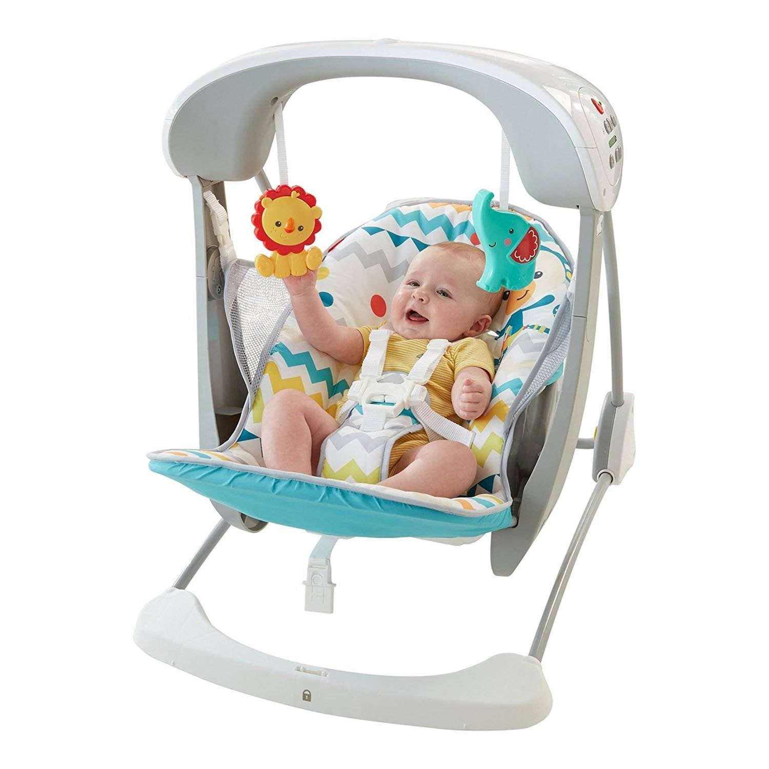 fisher price colorful carnival swing
