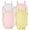 Solid Colors P, variant on Girls Bodysuit Spaghetti Strap Sleeveless Onsies Camisole Tank Top for Newborn Baby Toddler Super Soft Cotton 4-Pack