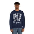 thumbnail image 4 of 11th Anniversary Husband Sweatshirt, Gifts, Sweater Shirt, 4 of 9