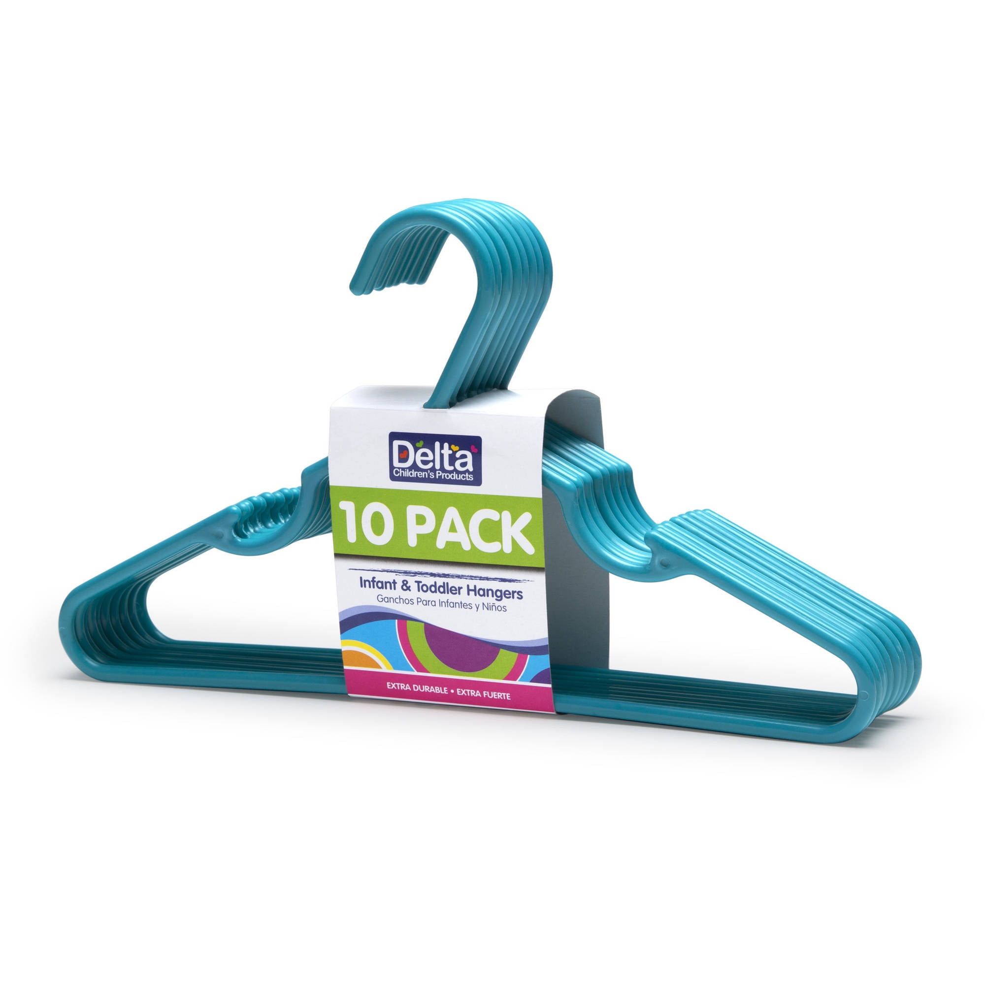 Delta Children Infant and Toddler Hangers, 10pk, Available in Multiple