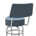 thumbnail image 6 of Trademark Gameroom Minnesota Timberwolves Logo Bar Stool with Back Rest, 6 of 6