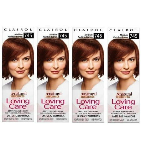 Clairol: Natural Instincts Loving Care Medium Reddish Brown Hair Color, 3 fl oz