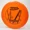 Orange, variant on Innova DX Katana Disc Golf Distance Driver, Pick Color/Weight [Stamp & Exact Color May Vary] Orange 164-166 grams