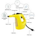 thumbnail image 3 of Topcobe 1400W Multipurpose Pressurized Steam Cleaner with 17 Pieces Accessories, Steamer for Cleaning Floor, Upholstery, Yellow, 3 of 9