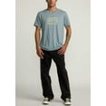 thumbnail image 4 of RVCA Men's Slim Fit Red Stitch Peak Graphic T-Shirt Flint Stone Blue-XL, 4 of 7