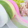 thumbnail image 4 of Yuarrent Paquete de cinta, Material para hacer ropa de boda, accesorios para manualidades DIY, adornos de encaje de costura, cintas multicolores Artesanía Rosa oscuro, 4 of 6