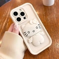 thumbnail image 3 of Funda de teléfono con espejo de maquillaje 3D Hello Kitty para Xiaomi Redmi Note 13 12 Turbo 11 Pro Plus 11S 10S 10 9 9S 8 7 Pro 12C 13C, 3 of 5