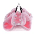 thumbnail image 1 of Hamaca acogedora para animales pequeños, nido cálido de invierno para hámsteres, pájaros y loros, color rosa Rosado, 1 of 9