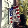 thumbnail image 2 of Carolines Treasures SC9634CHF Scottish Deerhound with American Flag USA Flag Canvas House Size  Large multicolor, 2 of 4