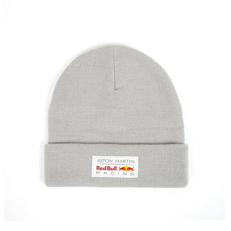 Aston Villa Hat - Red Bull Formula 1 Racing 2018 Aston Martin Classic Logo Gray Beanie