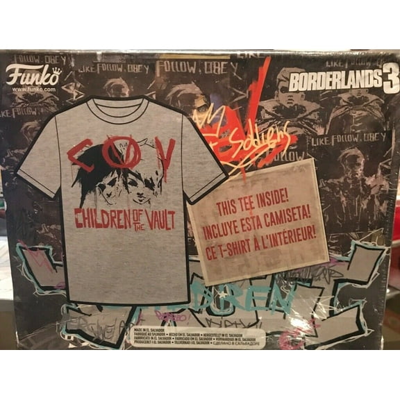 Funko Children of the Vault T-Shirt Large Borderlands
