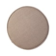 thumbnail image 1 of Bearachild Cojín de asiento de 12,9 pulgadas, cojín antideslizante para silla de algodón, alfombrilla gruesa para taburete, cómoda para sala Decoración del hogar punto gris Diámetro 33cm, 1 of 6