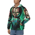 thumbnail image 2 of Lsque Chucky for Mens Full-zip Hoodie, Zip-up Pullover Hooded Sweatshirt, Kangaroo Pocket Hoodie Ideal for Daily Wear, Travel, and Home-3X-Large, 2 of 8