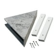 thumbnail image 1 of Palisade Vinyl Waterproof Corner Shower Shelf Silver Lake, 1 of 7