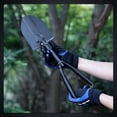 thumbnail image 2 of REDCAMP 18in Mini Survival Folding Camping Shovel with Cover, Manganese Steel Tri-Fold Handle Portable Tactical Shovel for Hiking Beach Mud Snow, 2 of 9