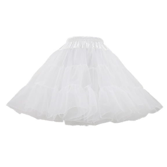 Womens Skirts Lady Candy Color Multicolor Skirt Support Half Body Puff Petticoat Colorful Small Short Skirt