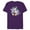 Purple, variant on Disney Mickey Mouse with Easter Bunny Rabbit Bring on Spring - Short Sleeve Blended T-Shirt for Adults - Customized-Purple
