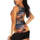 thumbnail image 3 of Balery Sunset Dancing Dolphin B Camiseta sin mangas estampada ligera para mujer, tops de entrenamiento sin mangas, camisetas de yoga transpirables de secado rápido.-Medium, 3 of 7