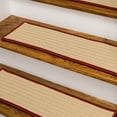 thumbnail image 5 of Colonial Mills SV17A008X028S-7 8 x 28 in. Seville Stair Tread Mats, Maroon - Set of 7, 5 of 5