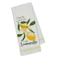 thumbnail image 2 of Design Imports DII Ensemble de 2 Torchons à Thème Citron avec Petite Rayure, 2 of 6