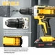 thumbnail image 5 of Taladro eléctrico inalámbrico de 21 V, motor de cepillo, ajuste de 2 velocidades, 18 engranajes de p MABOTO Taladro eléctrico, 5 of 7