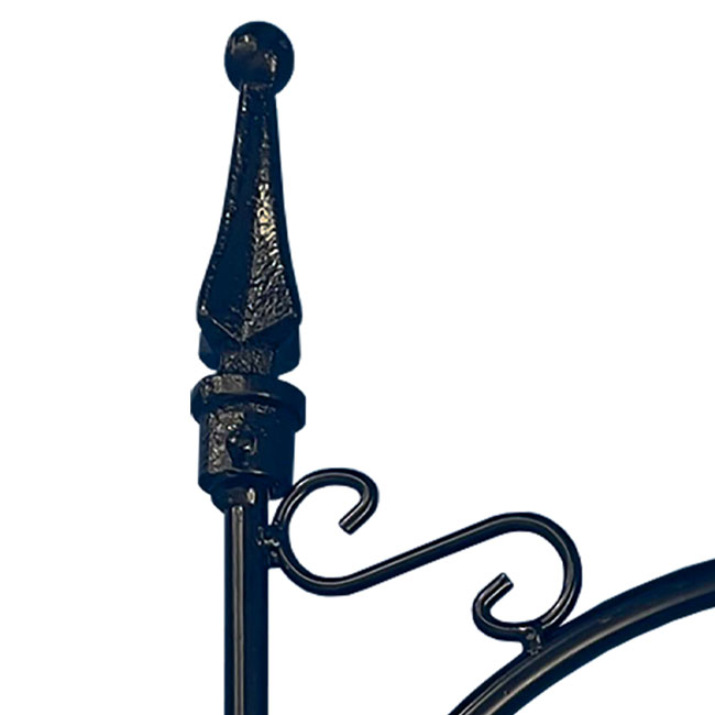 Gardman Black Steel 80 in. H Winged Bird Shepherd's Hook 1 pk