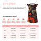 thumbnail image 3 of Balery Fiery Floral Pattern Camisón de princesa para niñas, pijama de algodón con mangas abullonadas, suave y bonito.-Large, 3 of 6