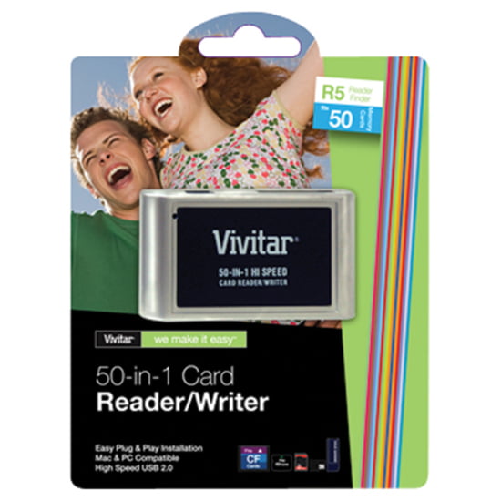 vivitar card reader writer