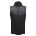 thumbnail image 1 of HCBY 11-Zone Heated Vest with Dual Control, USB Rechargeable Electric Heating Jacket for Men Women, Windproof Thermal Layer for Motorcycle Riding, Skiing, Fishing, Outdoor Work(Black,M), 1 of 5