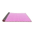 thumbnail image 2 of Ahgly Company Indoor Rectangle Abstract Pink Modern Area Rugs, 7' x 9', 2 of 4