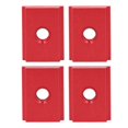 thumbnail image 2 of 4Pcs Sliding Slot Nut T Type 30 Series M8 Aluminum Alloy Woodworking Linear Motion Parts Red, 2 of 5