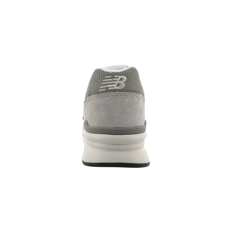 New Balance CM997 Men s Classic Lace Up Suede Mesh Trainers in Grey Size 9