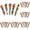 Orange*5, variant on XIANXIAN Halloween Mini Multicolor Pens in One 4-in-1 Cute Pens Bulk, 5 Pumpkin Ghost Ballpoint Pen for Halloween Party Favors Gifts Random Color Kawaii Pen (5, Orange)