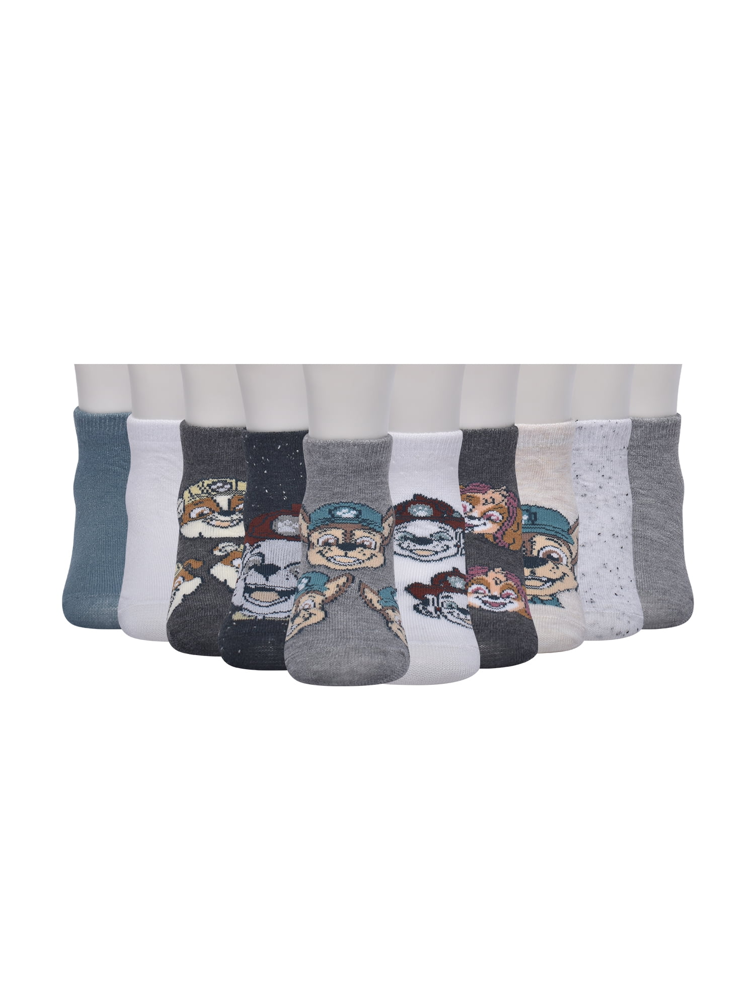 Character Toddler Ankle Socks, 10-pack, Sizes 12M- 5T