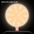 thumbnail image 4 of Soporte para teléfono móvil con luz de relleno Modos de 3 luces Teléfono móvil TFixol Soporte de escritorio, 4 of 7