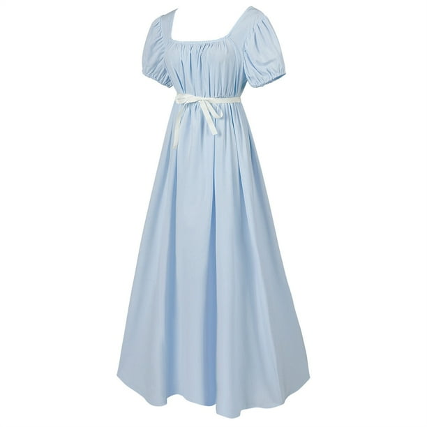 sachin and babi light blue dress Empire Waist Dresses Over 50