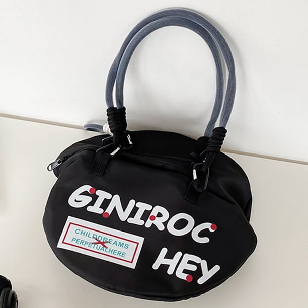 Bolsa Bolso de hombro para gimnasio para mujer, Bolso informal versátil de Color en contraste, Bolso diario para exteriores