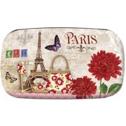 OH Fashion Contact Lens Travel Case, Paris Print