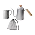 thumbnail image 2 of Tetera para verter sobre café Macarena acero inoxidable Estilo A, 2 of 8