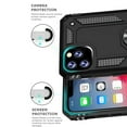 thumbnail image 5 of iPhone 11Pro MAX 6.5 inch Case, Dteck Magnetic Shockproof Adsorption Hard Armor Ring Holder For Car Mount with Kickstand/Military Grade Drop Case For Apple iPhone 11Pro Max 6.5", Black, 5 of 8