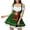 Green, variant on oktoberfest outfits women dirndl dress Bavarian Dress tracht dress Dress Costume Women's Stage Sculpting Oktoberfest Body Women's Dress Blue 2XL