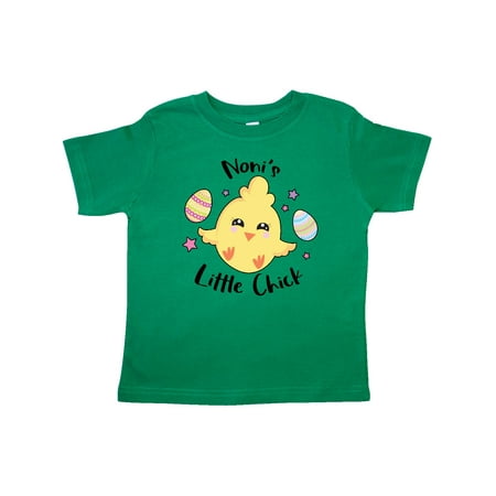 

Inktastic Happy Easter Noni s Little Chick Gift Toddler Toddler Girl T-Shirt