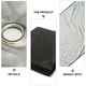 thumbnail image 4 of 2pcs Coche Cubiertas de parabrisas de automóviles protectores Frontal Cubierta de sombrilla Accesorios para automóviles, 4 of 6