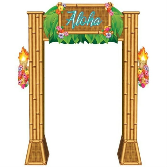 Luau 3-D Archway Prop