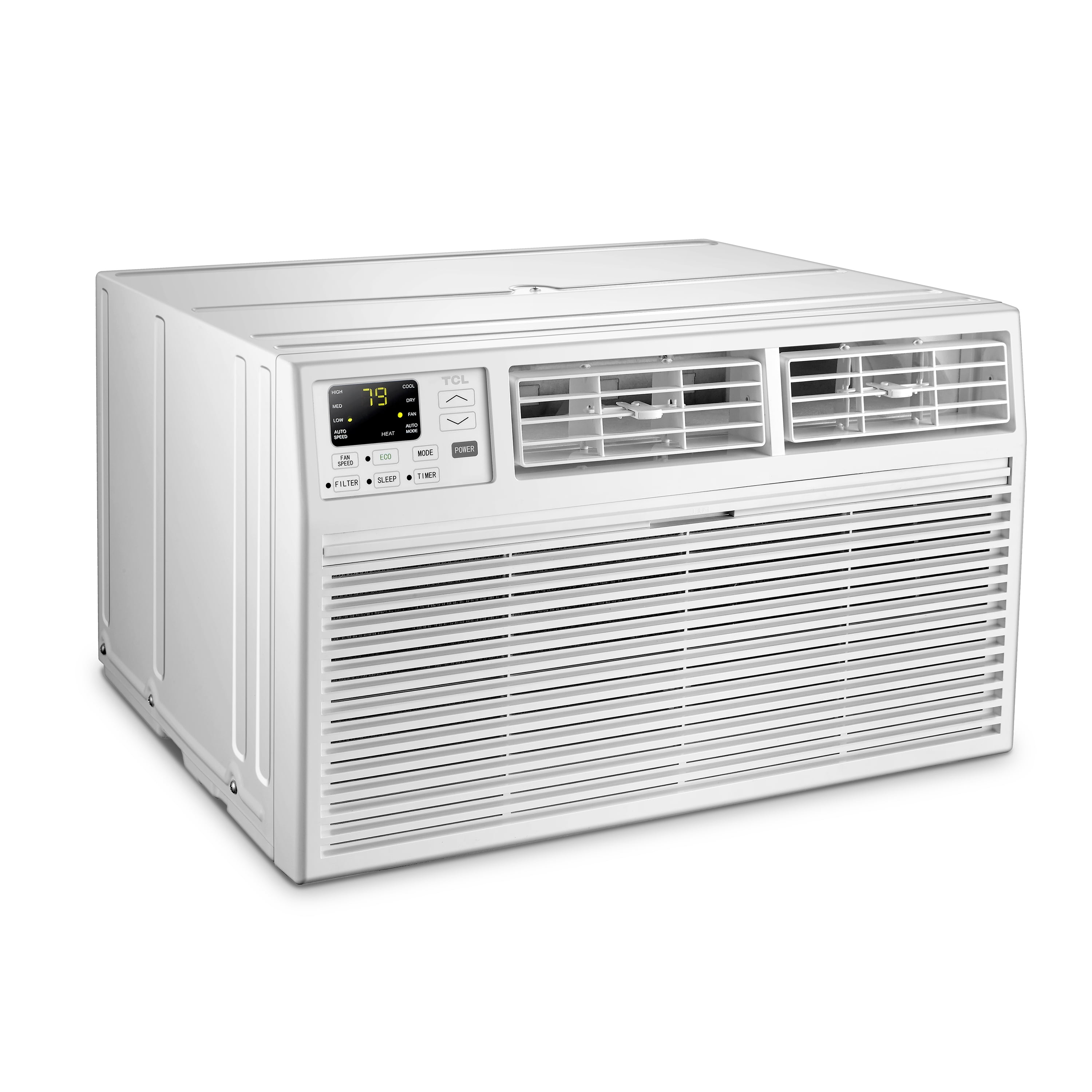 Tcl Home Smart 12 000 Btu Through The Wall Air Conditioner 115v E Star Remote Included White W12t9e1 A Walmart Com Walmart Com